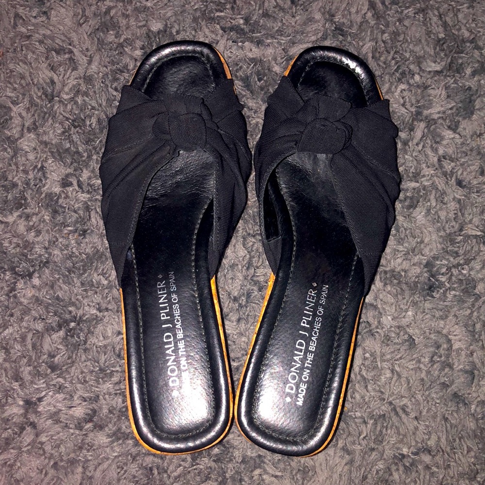 Donald J Pliner wedge sandals